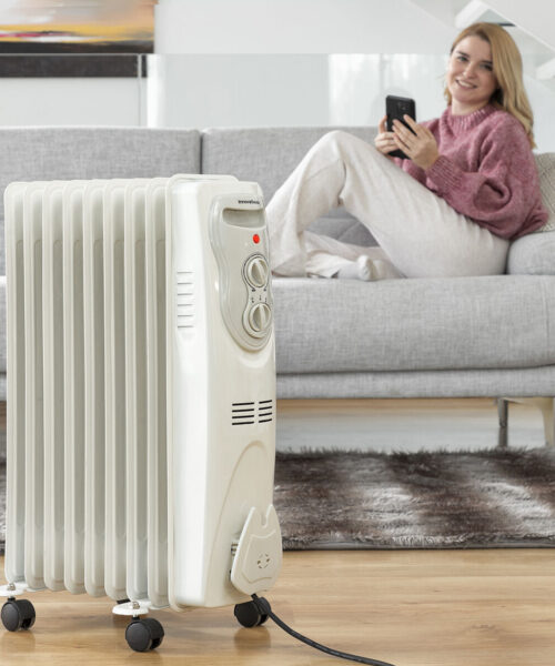 Oil-filled Radiator Oinine InnovaGoods 2000 W (9 chamber)