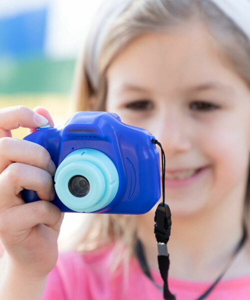 Rechargeable Kids' Digital Camera with Games Kiddak InnovaGoods