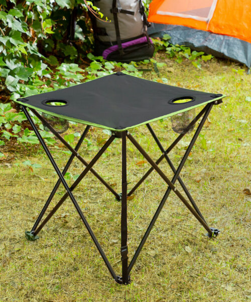 Folding Textile Camping Table with Cover Cafolby InnovaGoods