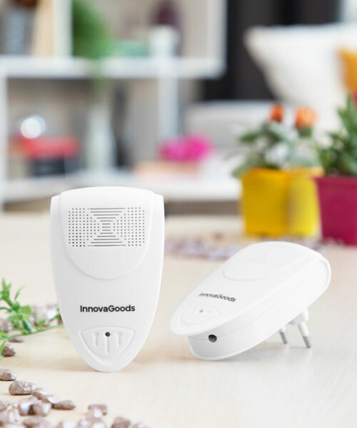 Ultrasonic Pest Repeller KL Duo InnovaGoods 2 Units
