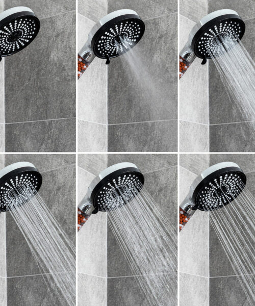 High Pressure Shower Head with Filter and Minerals Moshol InnovaGoods