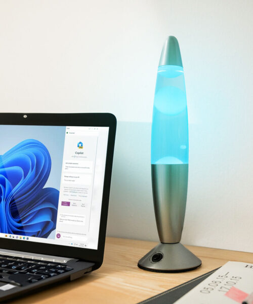 Multicoloured LED Lava Lamp Kolemp InnovaGoods