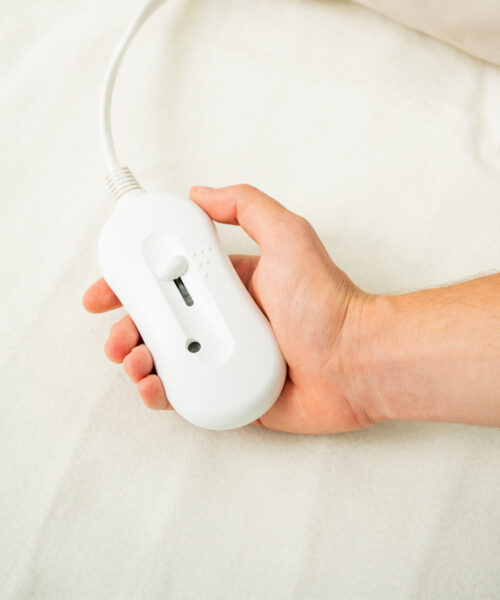 Single Electric Underblanket Krewarm InnovaGoods 60 W 80 x 150 cm White