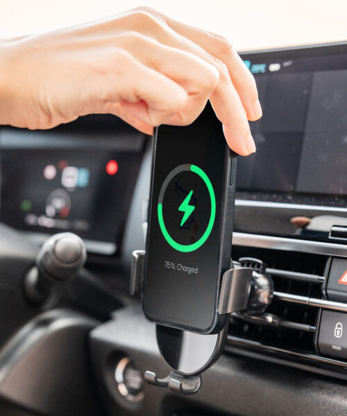 Wireless Fast Charging Phone Holder for Cars Chakar InnovaGoods